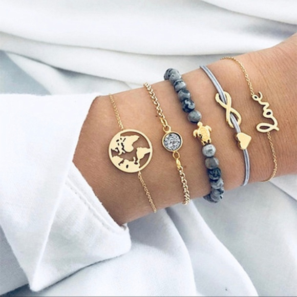 Wanderlust Bracelet Set - Picture 1 of 2